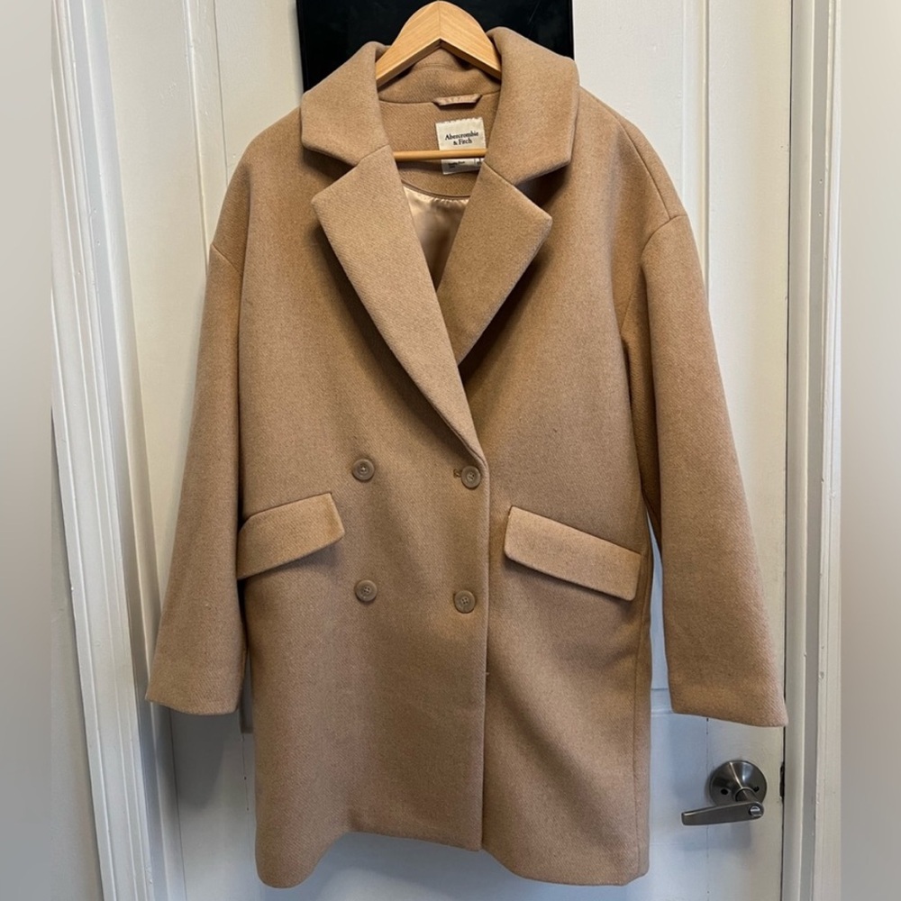 Abercrombie & Fitch Collared Coat